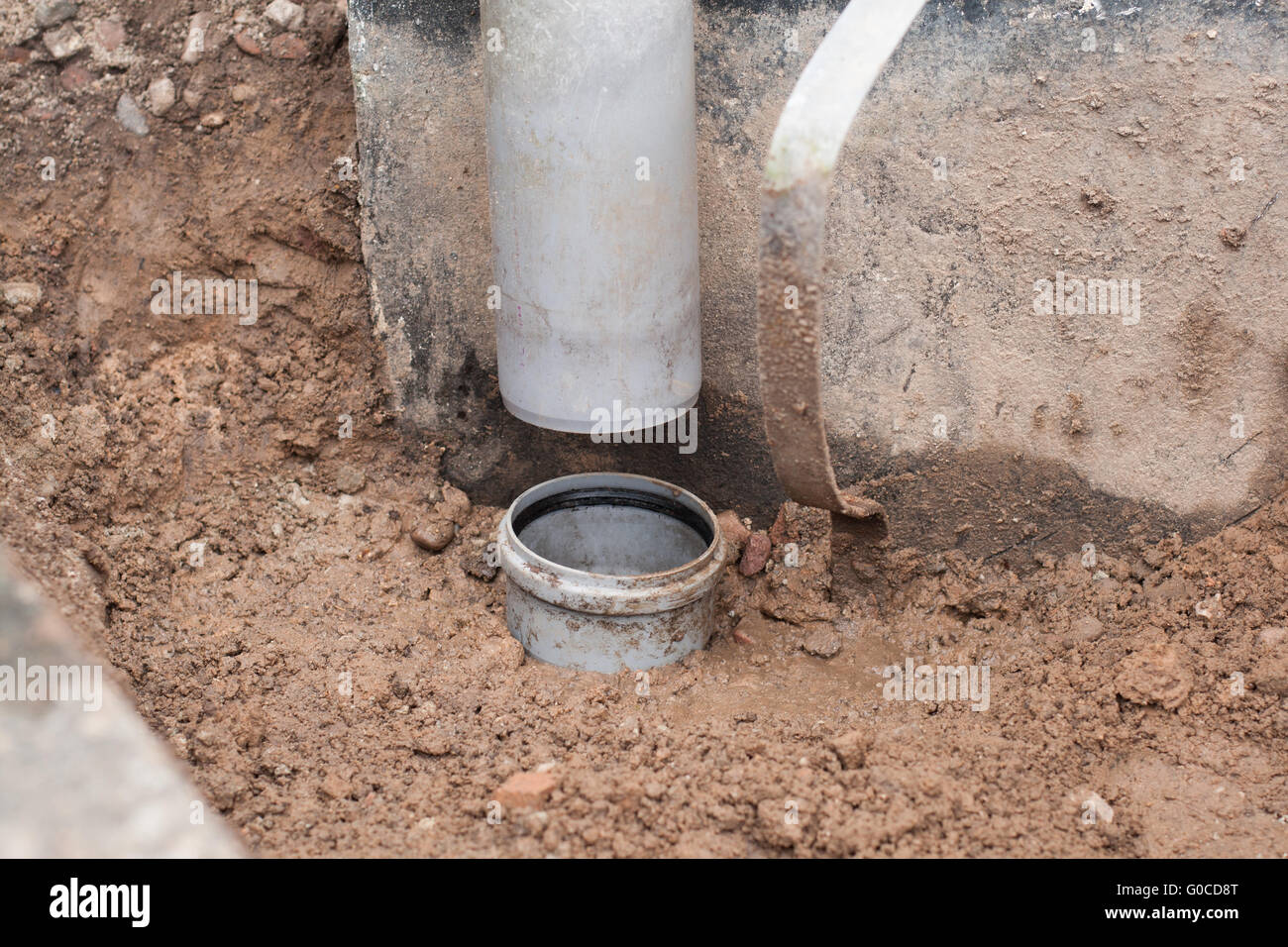 Down pipe Banque D'Images