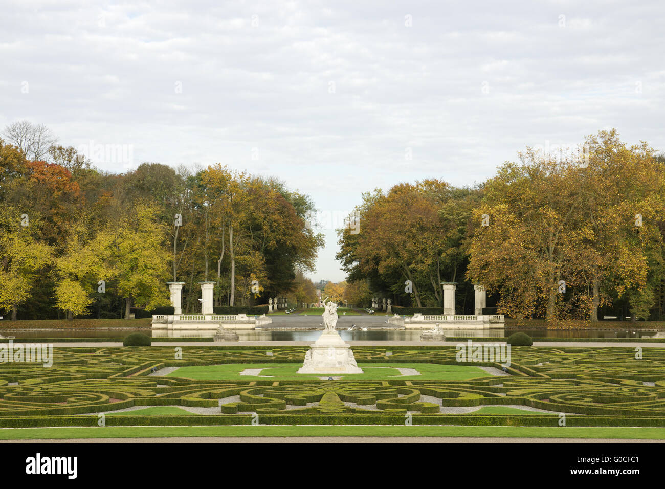 Château à douves, Allemagne Nordkirchen Banque D'Images