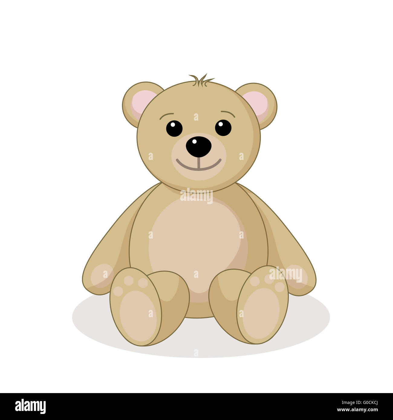 Peluche doux Banque D'Images