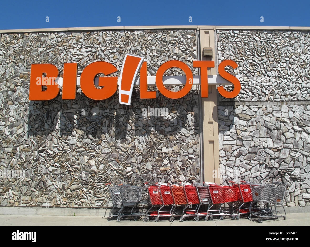 Big Lots Store Se connecter à San Jose, Californie Banque D'Images