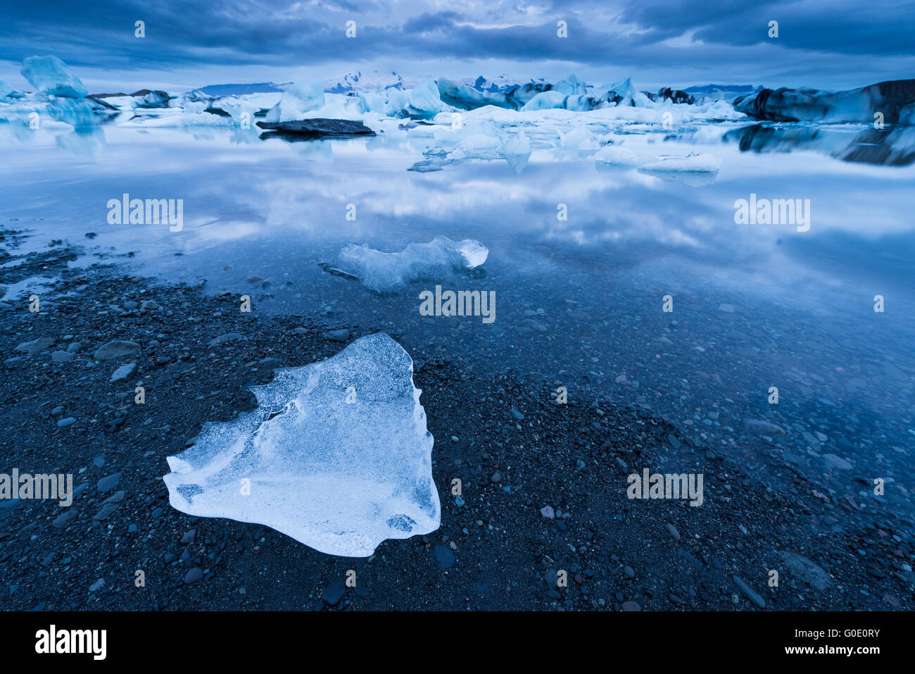 Islande Joekulsarlon Banque D'Images