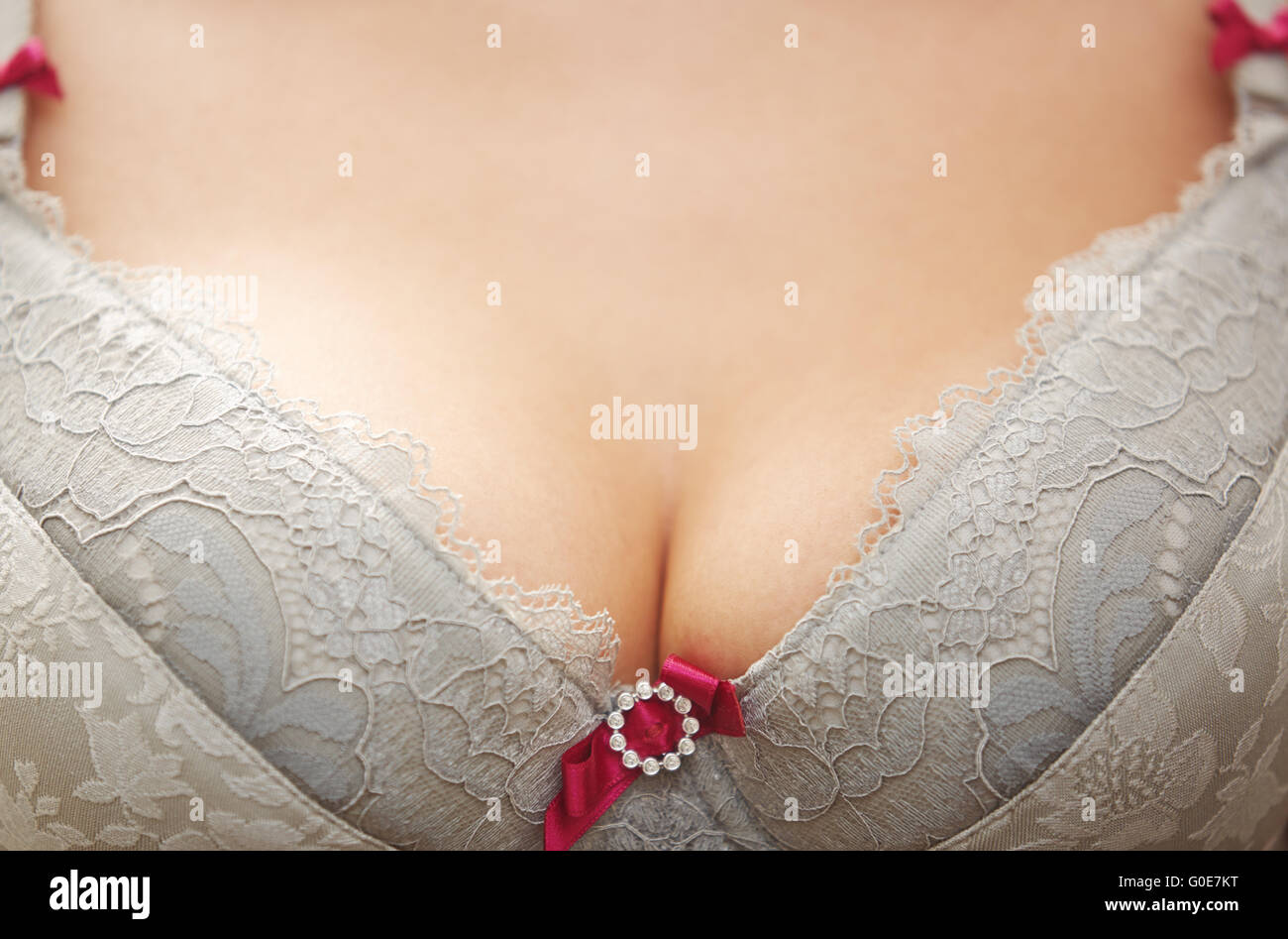 Femme bossom Banque D'Images