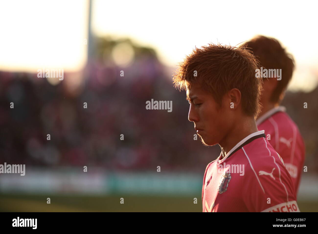 Yoichiro Kakitani (Cerezo), 29 avril, 2016- 2016 : Soccer Football /J2 match de championnat entre Cerezo Osaka Kyoto Sanga F.C. 0-2 à Kincho Stadium, à Osaka au Japon. © AFLO SPORT/Alamy Live News Banque D'Images