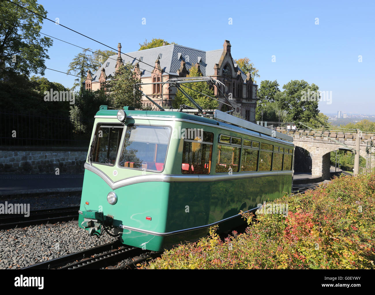 Cog Railway Drachenfels Banque D'Images