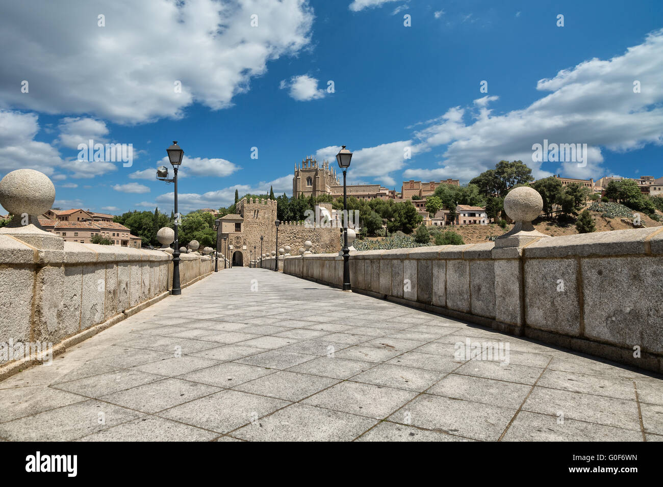 Bridge San Martin Banque D'Images