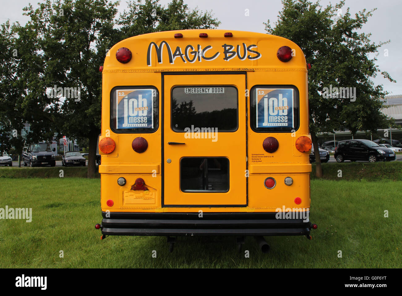 Un autobus scolaire Banque D'Images