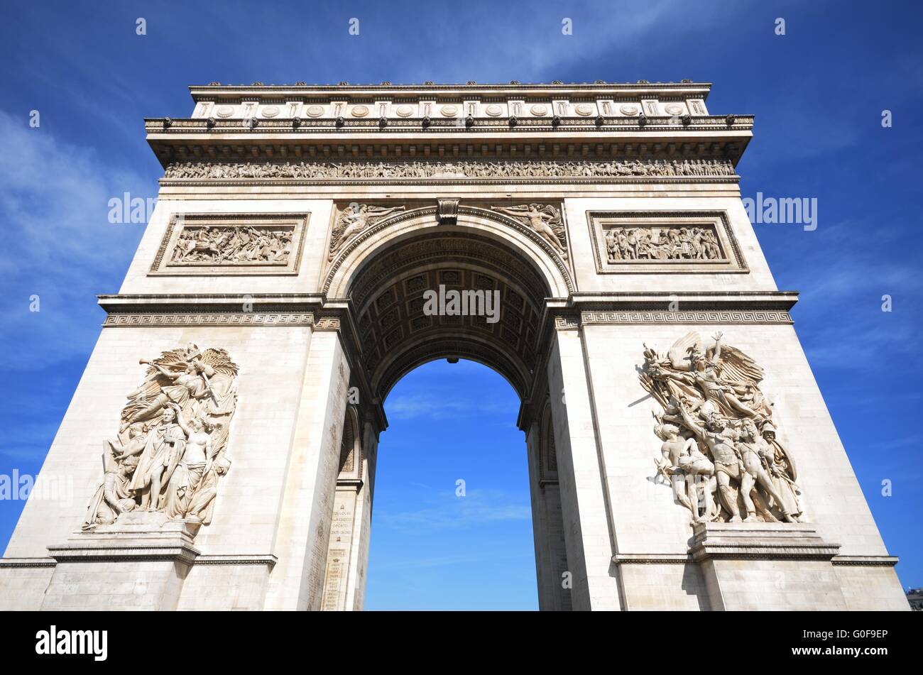 À la recherche d'un Arc de Triomphe Banque D'Images