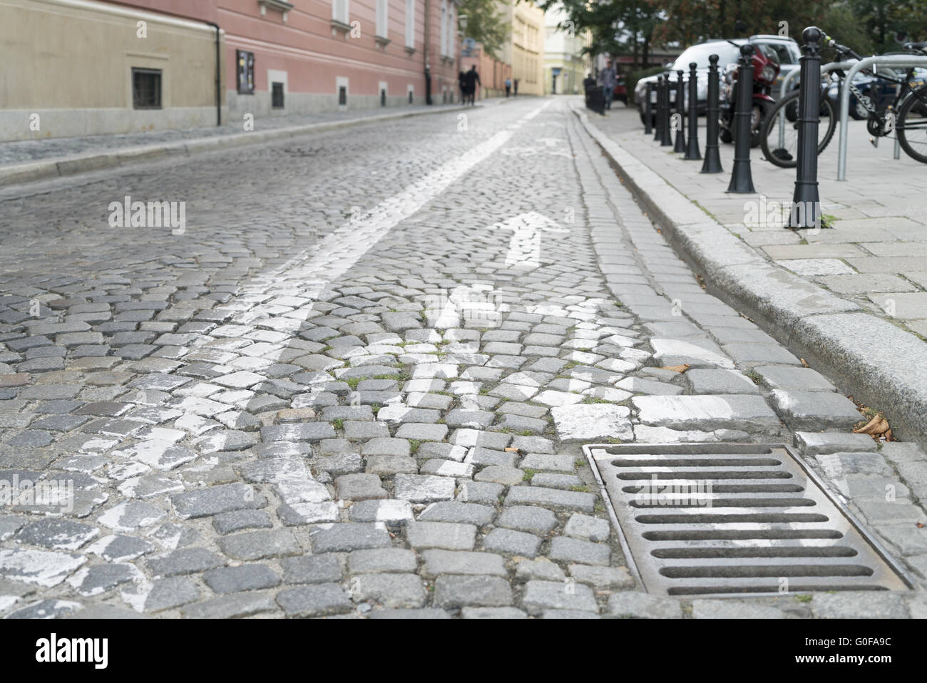 piste cyclable Banque D'Images