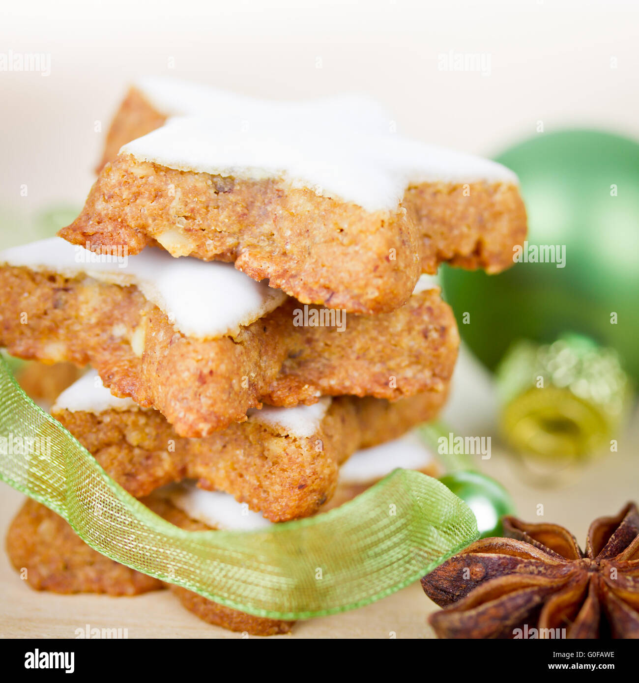 biscuits de Noël Banque D'Images