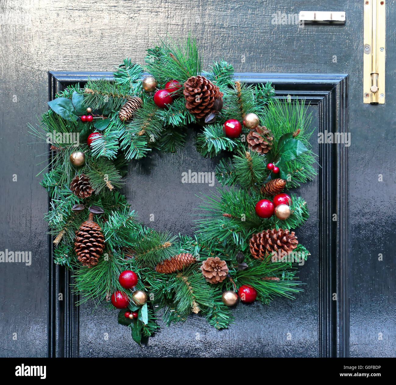 Couronne à porte Banque D'Images