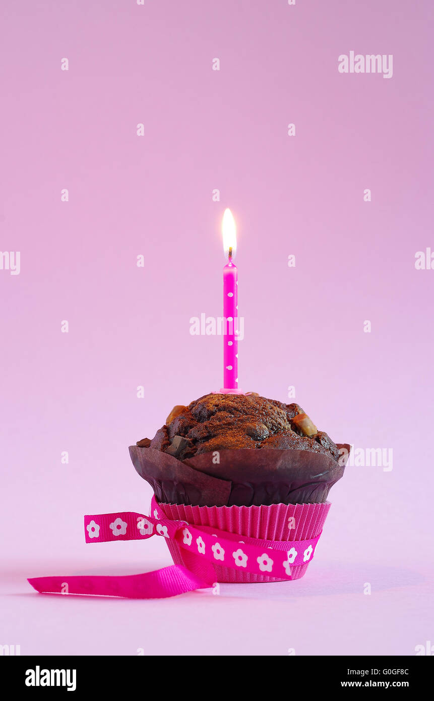 gâteau d’anniversaire Banque D'Images