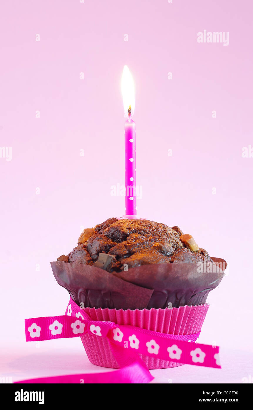 gâteau d’anniversaire Banque D'Images