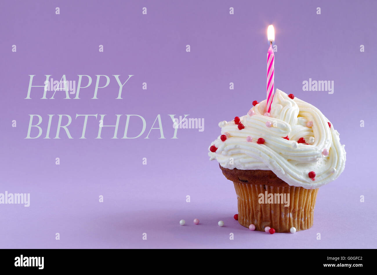 gâteau d’anniversaire Banque D'Images