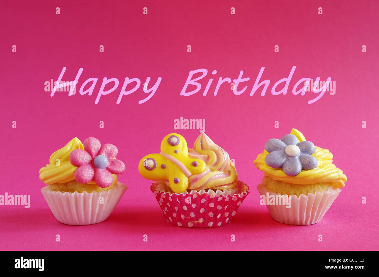 gâteau d’anniversaire Banque D'Images