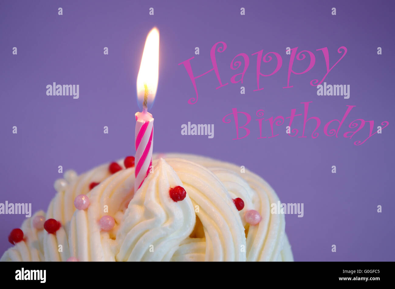 gâteau d’anniversaire Banque D'Images