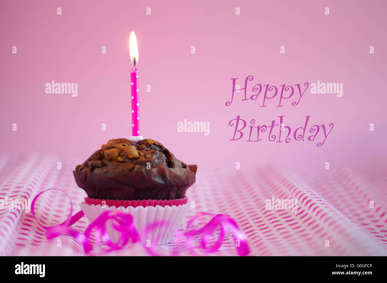 gâteau d’anniversaire Banque D'Images