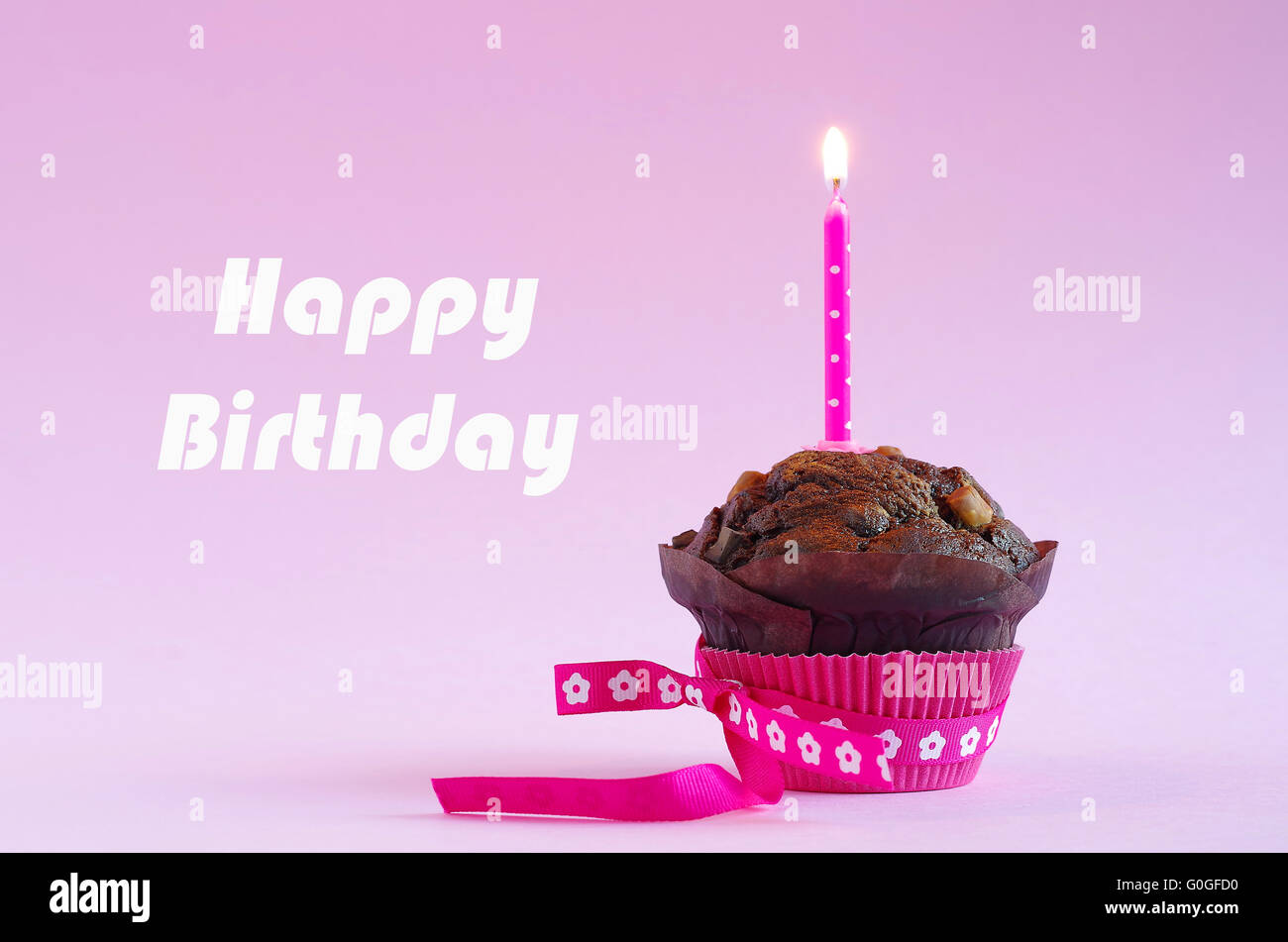 gâteau d’anniversaire Banque D'Images