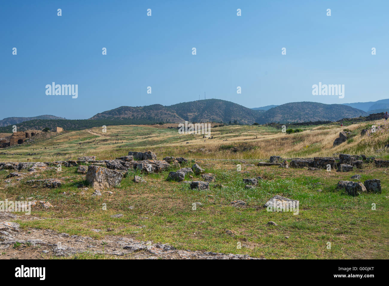 Photo de ville ancienne Hierapolis Banque D'Images