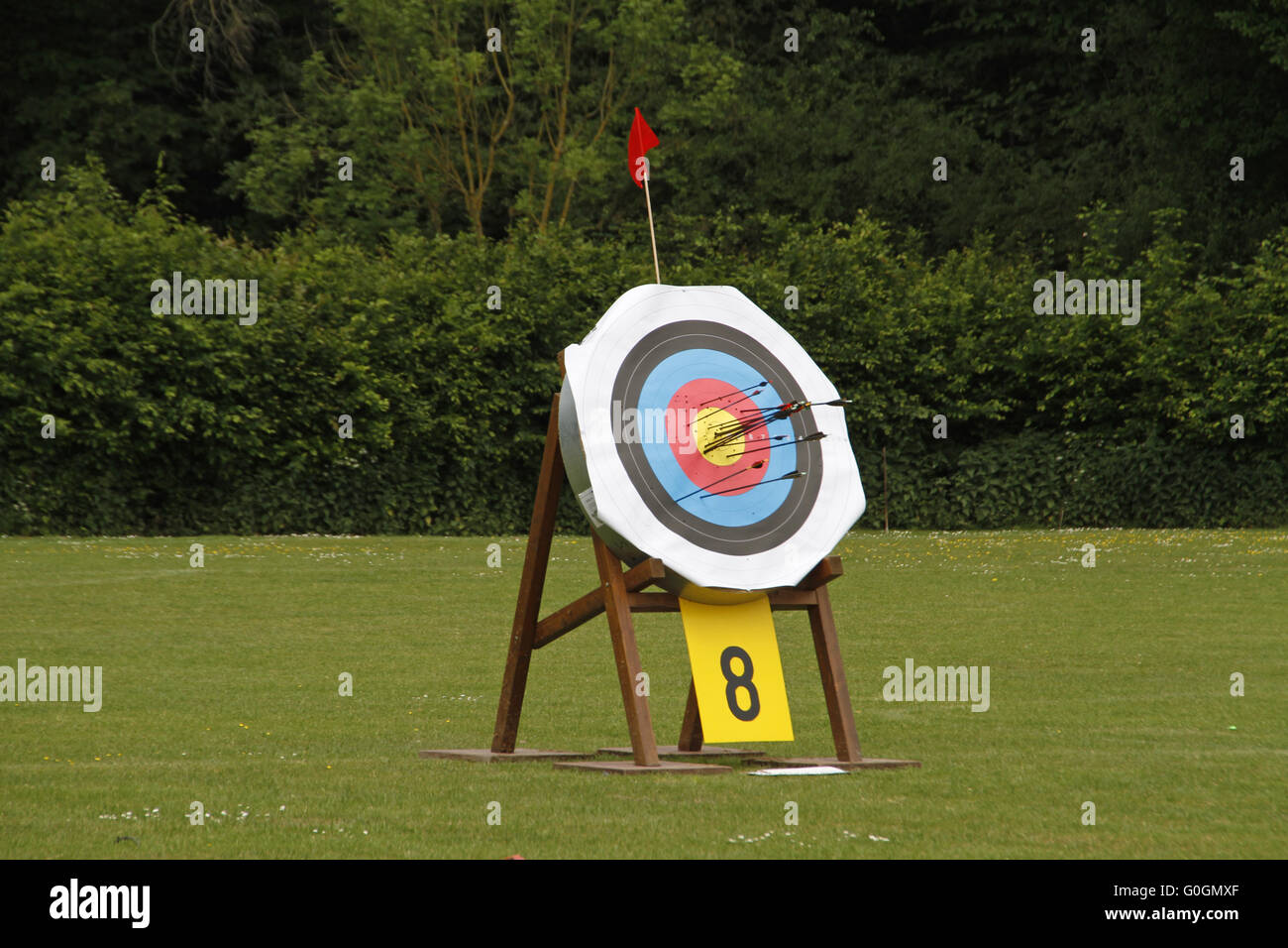 tir à l’arc Banque D'Images