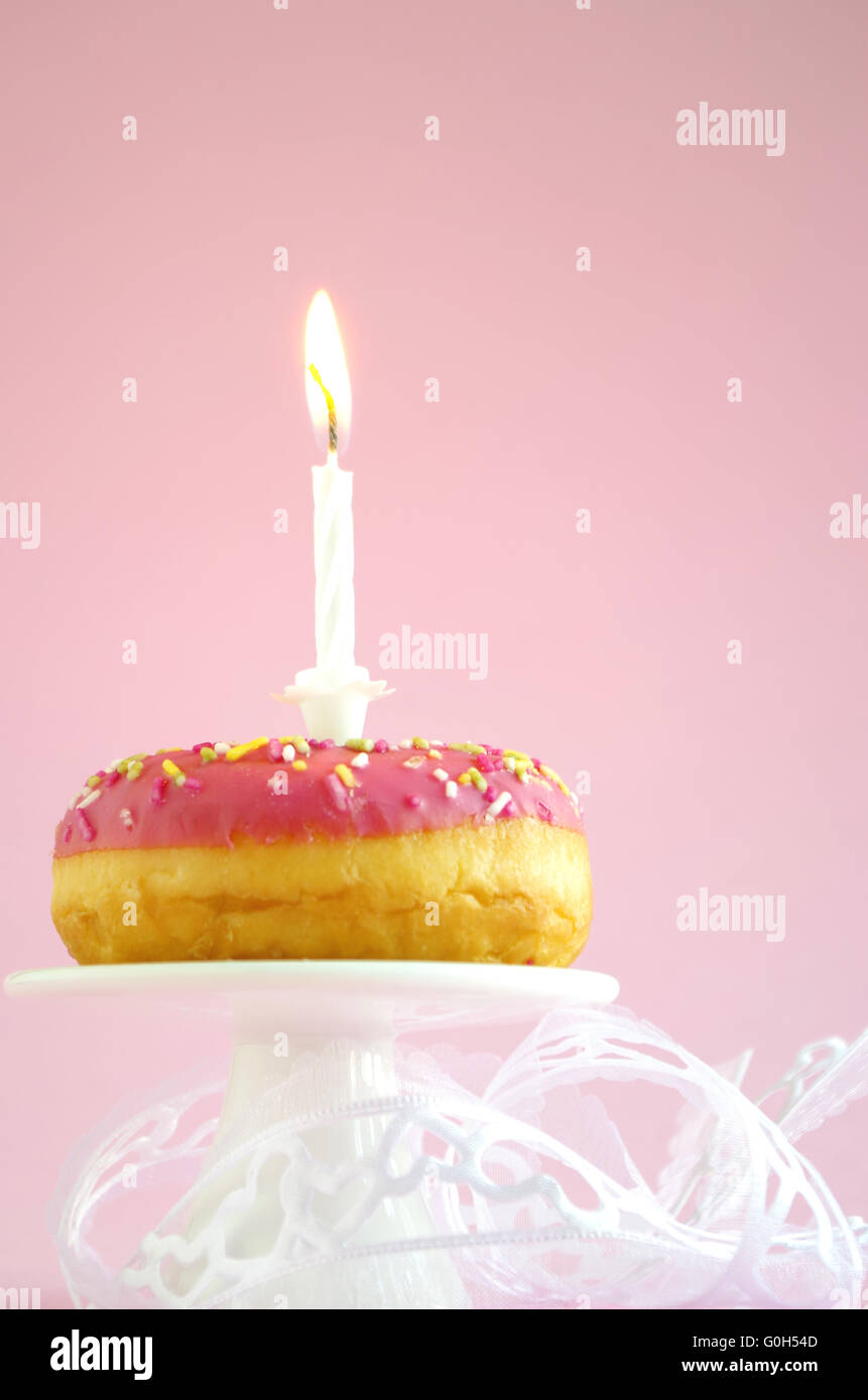 gâteau d’anniversaire Banque D'Images