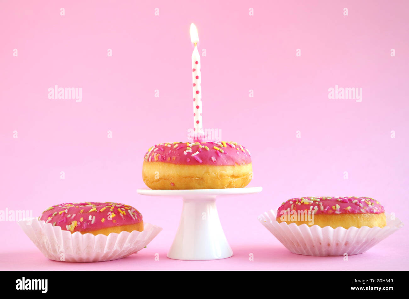 gâteau d’anniversaire Banque D'Images