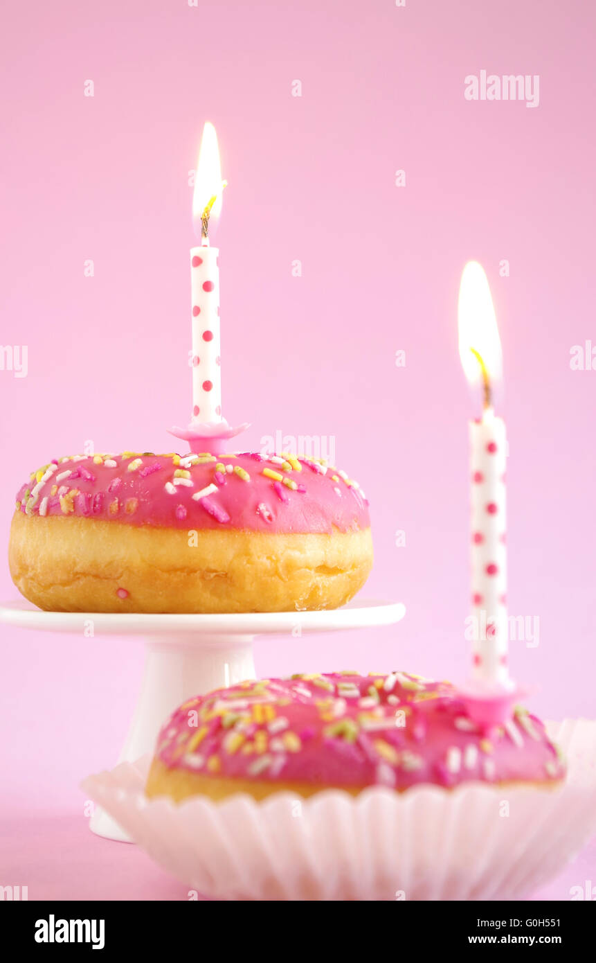 gâteau d’anniversaire Banque D'Images