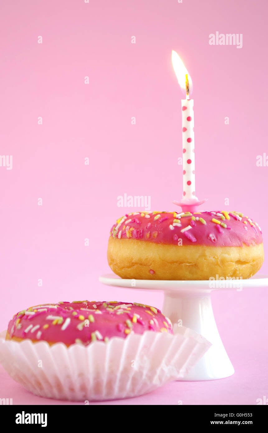 gâteau d’anniversaire Banque D'Images