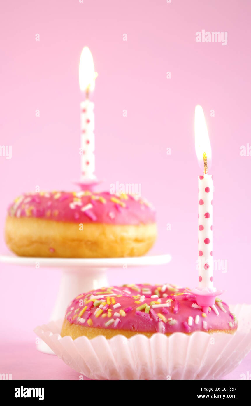 gâteau d’anniversaire Banque D'Images