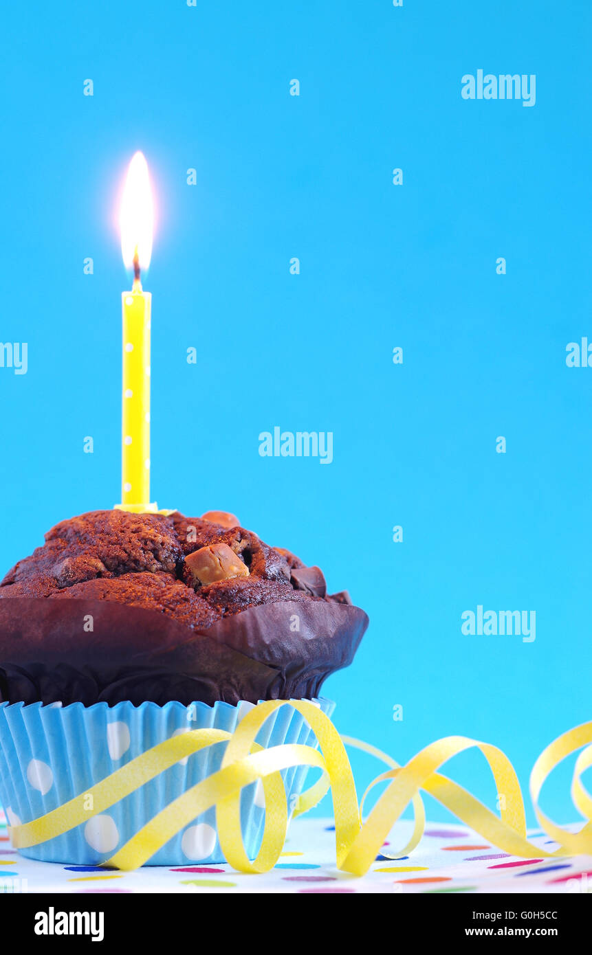 gâteau d’anniversaire Banque D'Images