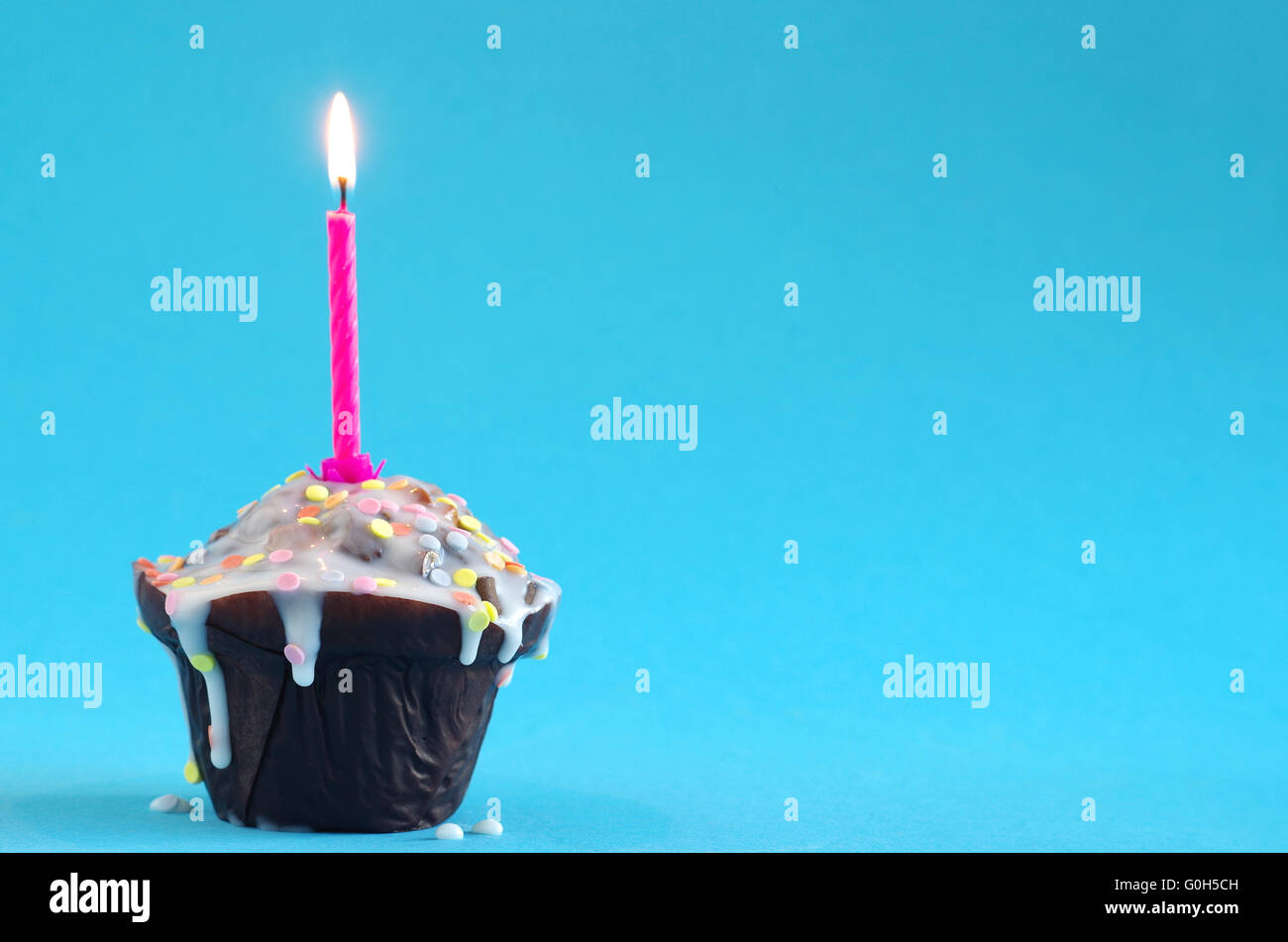 gâteau d’anniversaire Banque D'Images