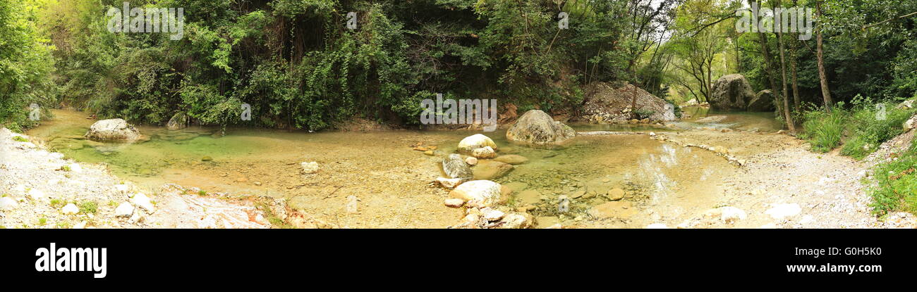 La vallée de la paper mills Banque D'Images