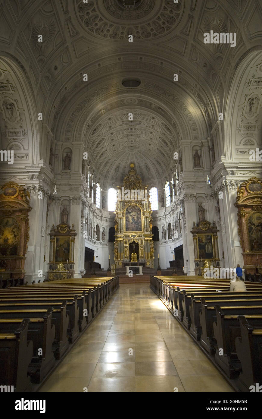 St.Michael Jesuitenkirche Banque D'Images