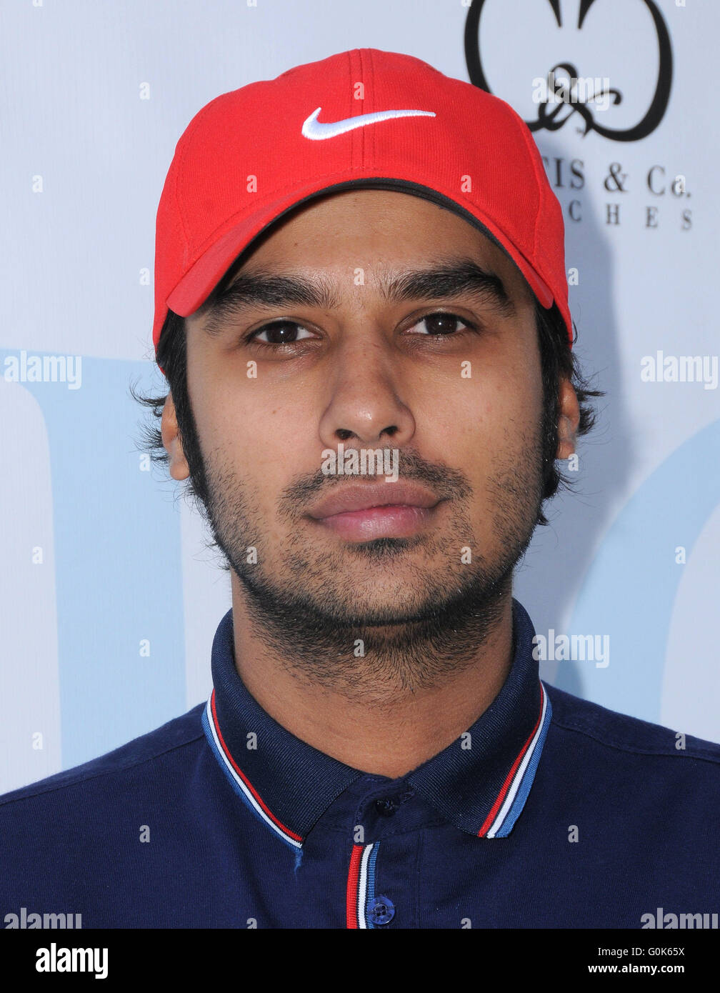 Burbank, CA, USA. Feb 21, 2016. 02 mai 2016 - Burbank, Californie - Kunal Nayyar. Arrivés pour la 9e conférence annuelle George Lopez Celebrity Golf Classic au profit de la Fondation George Lopez a tenu à la Lakeside Golf Club. Crédit photo : Birdie Thompson/AdMedia © Birdie Thompson/AdMedia/ZUMA/Alamy Fil Live News Banque D'Images