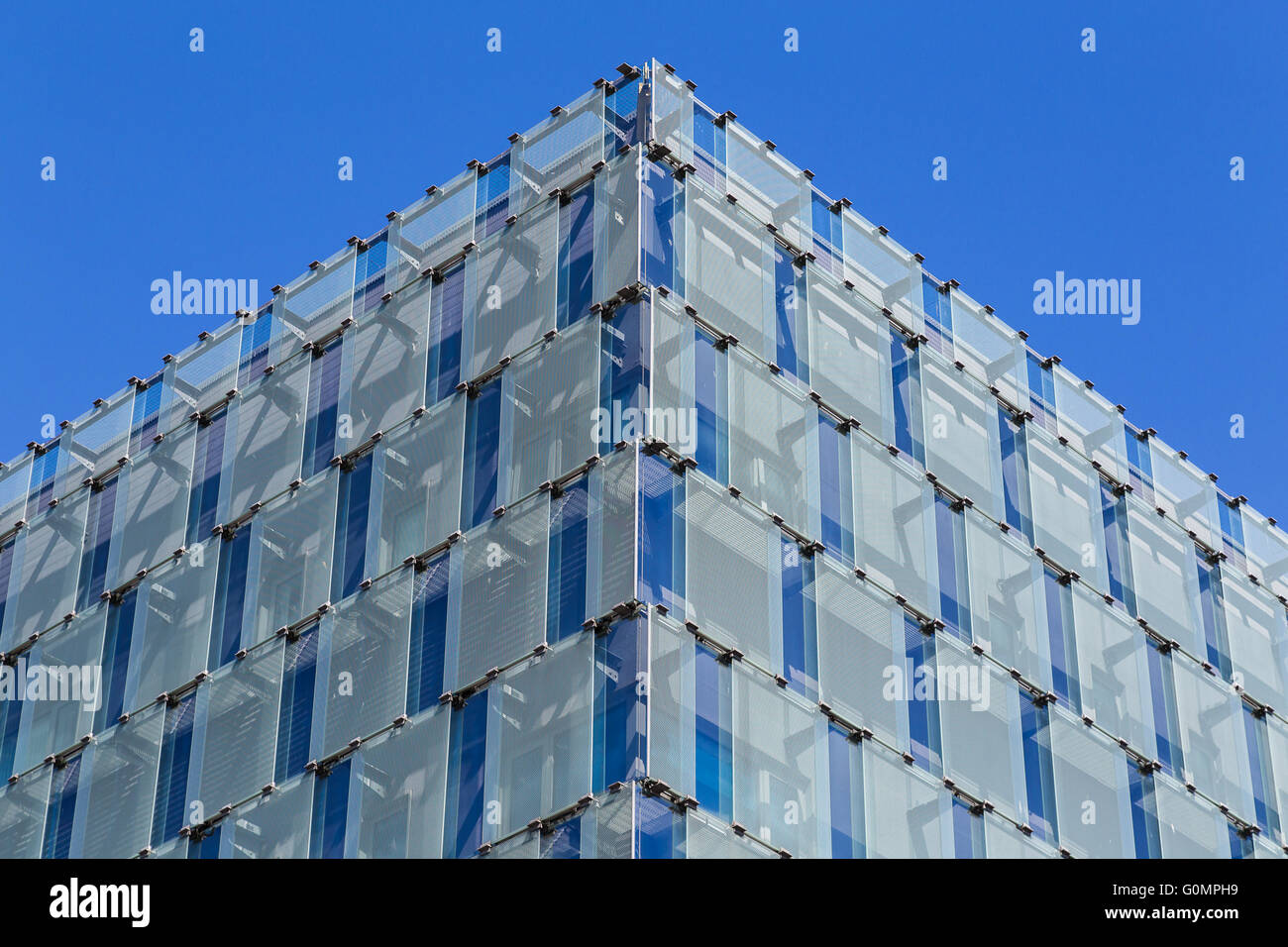 L'un des coins de l'Édifice Walker à Liverpool qui fait partie du campus de l'Université de Liverpool. Banque D'Images