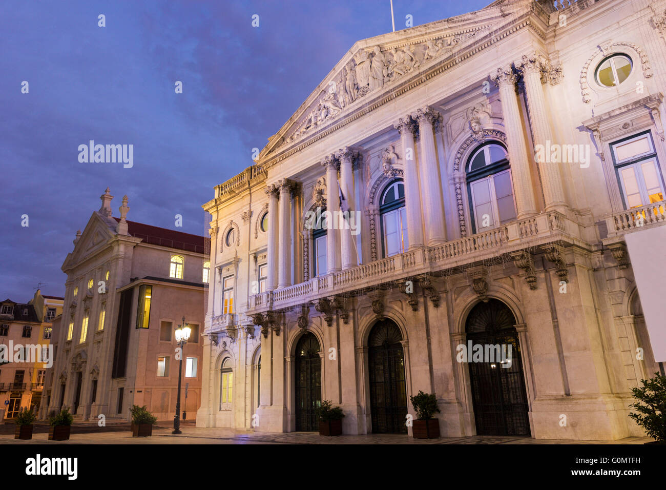 La mairie de Lisbonne au Portugal Banque D'Images