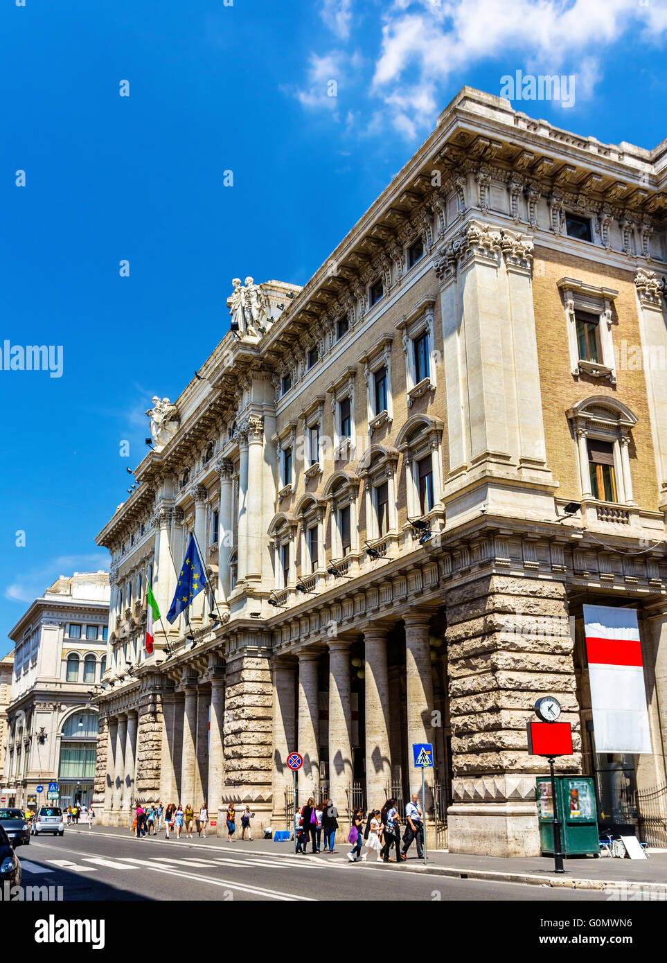 Galleria Alberto Sordi à Rome, Italie Banque D'Images