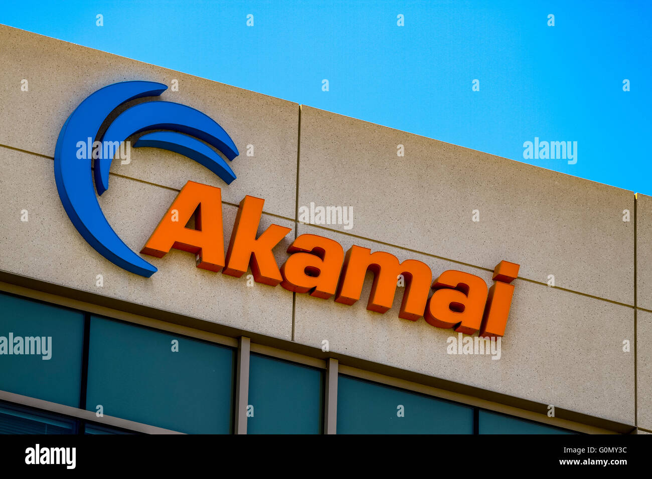 Akamai Technologies à Santa Clara en Californie Banque D'Images