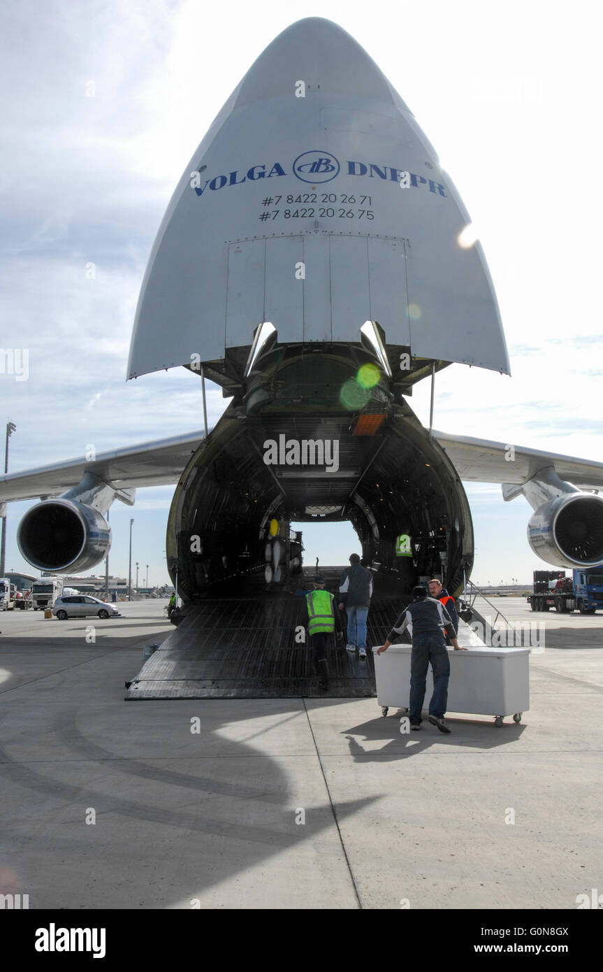 VolgaDnepr Airlines, Antonov An124100 avions de transport commercial