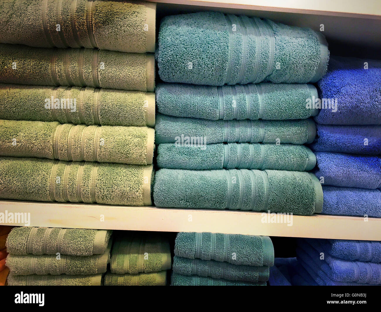 Piles de détail , USA Banque D'Images