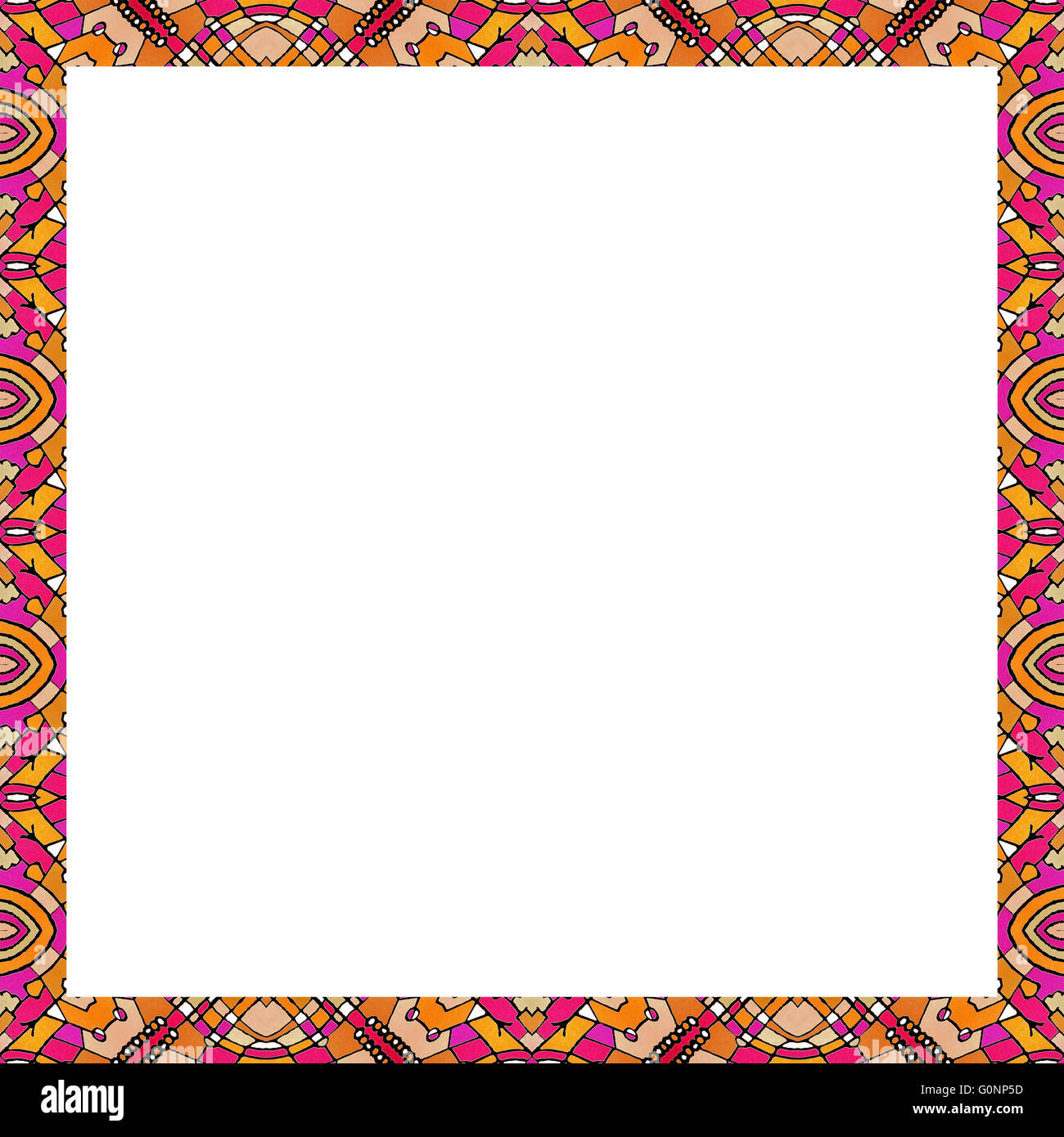 Résumé motif géométrique colorée transparente multicolore dans des tons vifs et saturées. Banque D'Images