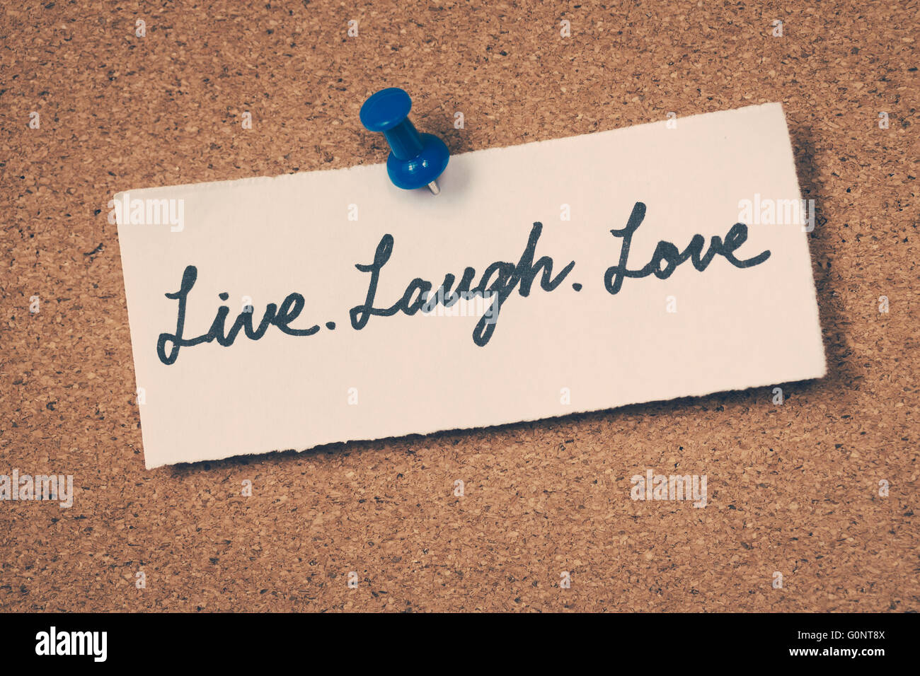 Webcam live laugh love Banque D'Images