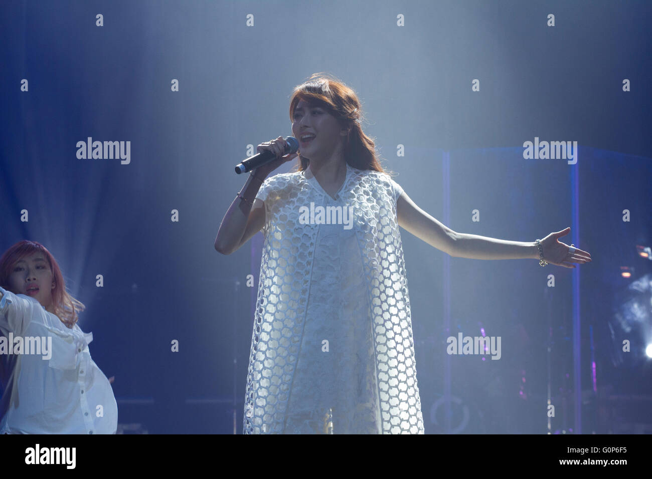 2016 Chine Super Star Concert vocal en Nouvelle Zélande Banque D'Images