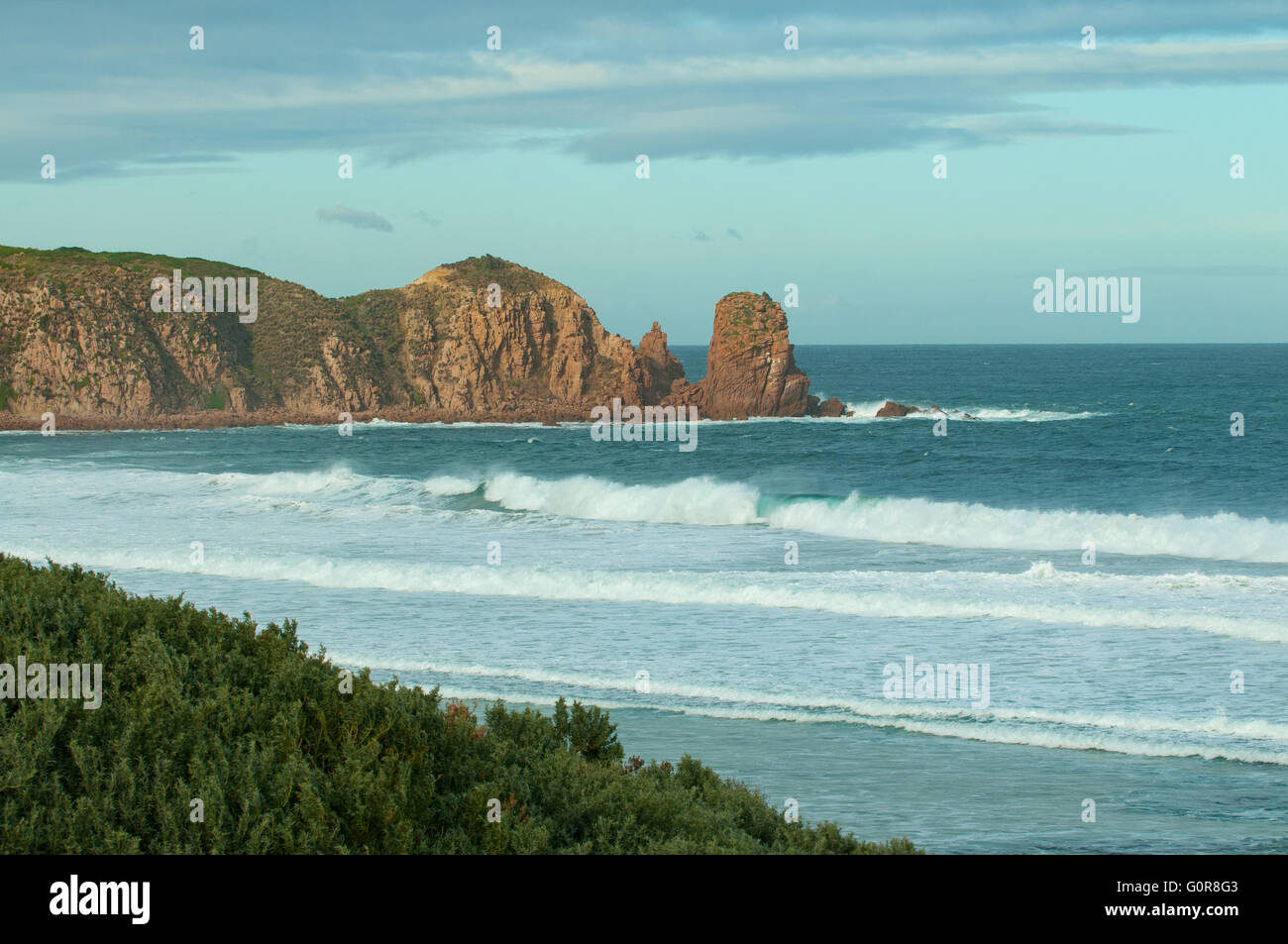Les Pinnacles, Cape Woolamai, Phillip Island, Victoria, Australie Banque D'Images