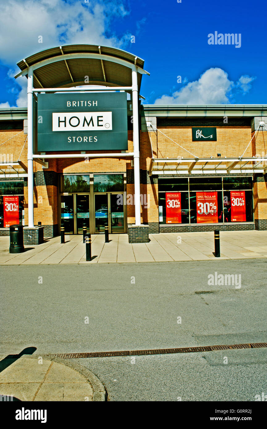 British Home Stores, Knaresborough Banque D'Images