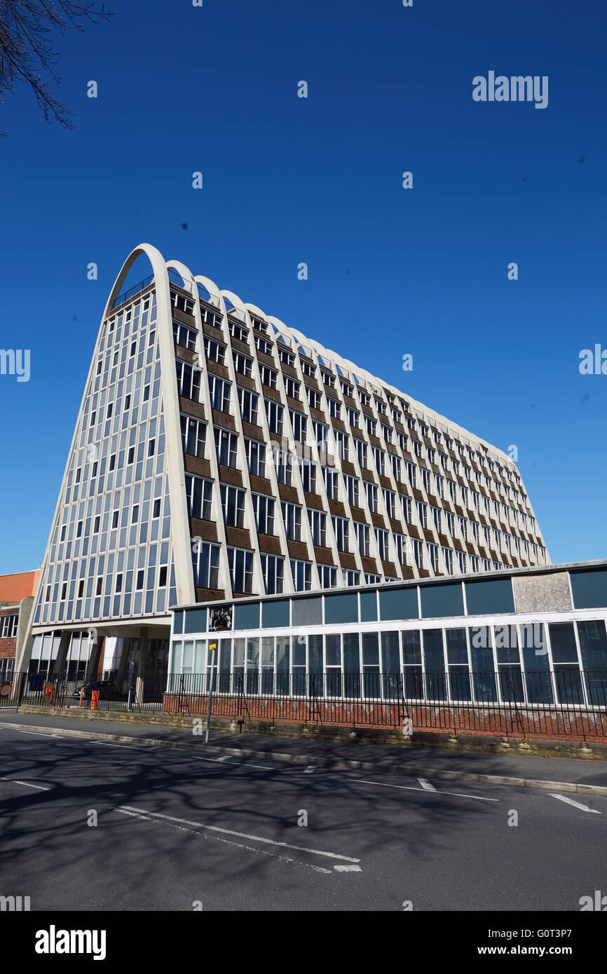 Le Toast Rack, ou le bâtiment par son Hollings nom officiel, est un bâtiment moderniste à Manchester, en Angleterre. Le bâtiment a été Banque D'Images