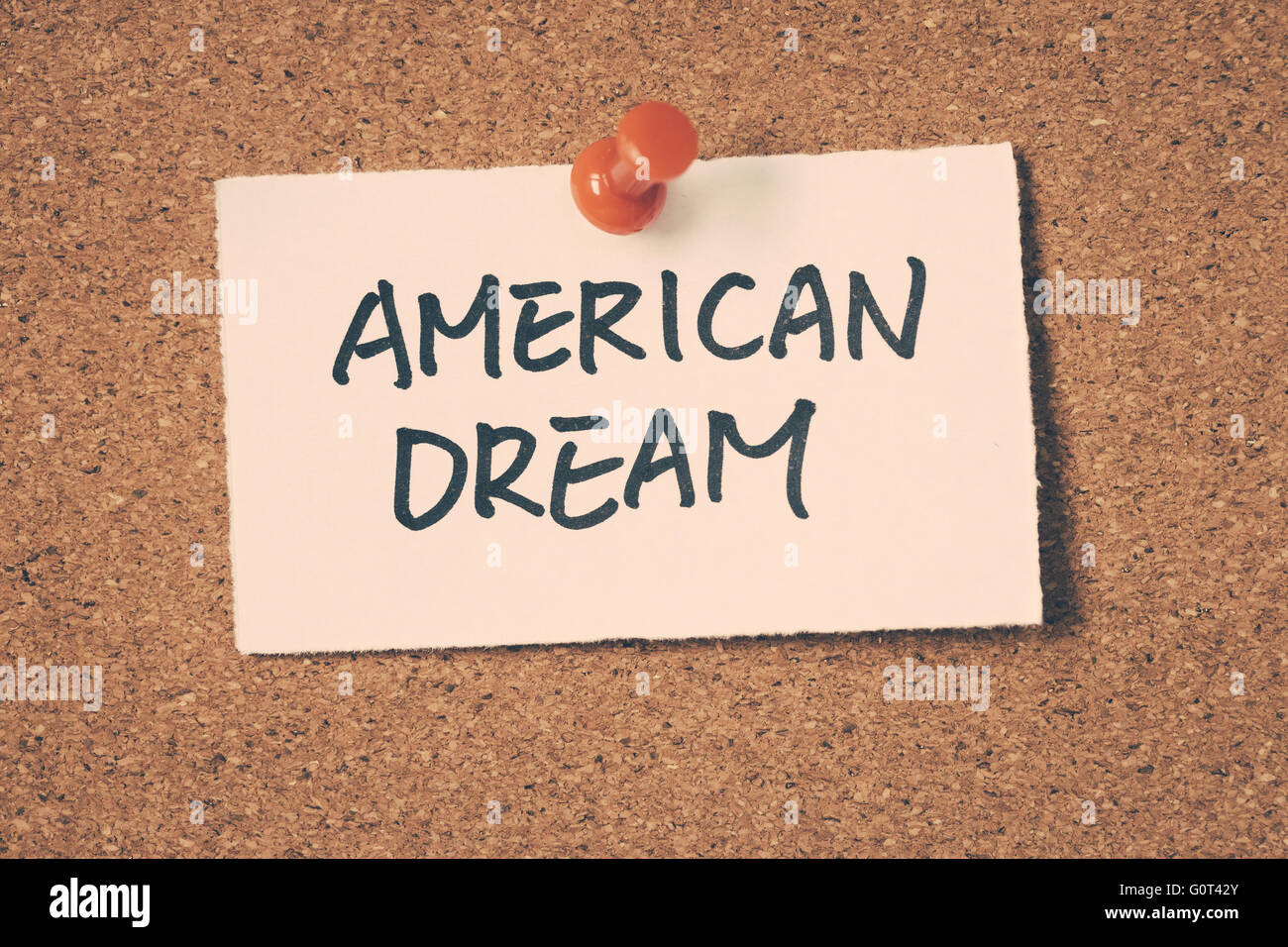rêve américain Banque D'Images