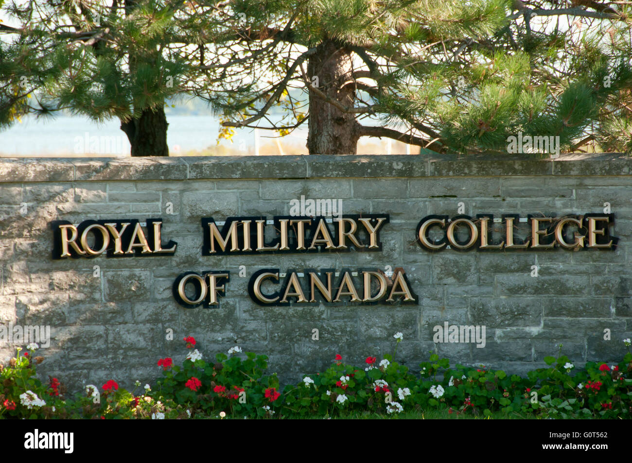 Collège militaire royal - Kingston - Canada Banque D'Images