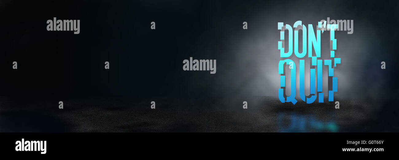 Fitness Santé Sport Sport - Bannière Marketing Conception de Site Web - ne pas quitter Banque D'Images