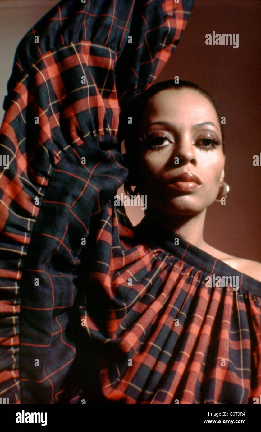 Diana Ross / Acajou / 1975 réalisé par Berry Gordy et Tony Richardson (Motown Productions / Nikor Productions / Paramount Pictures) Banque D'Images