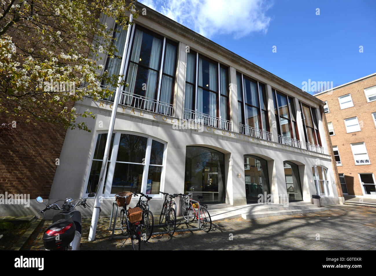 Collège Royal des Obstétriciens et Gynécologues Banque D'Images